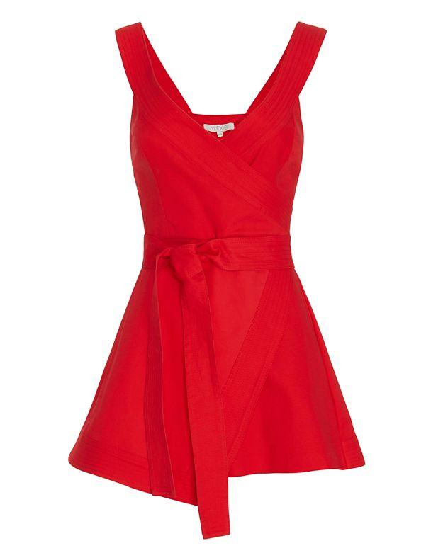 Alexis Lexi Tie Waist Skort Romper