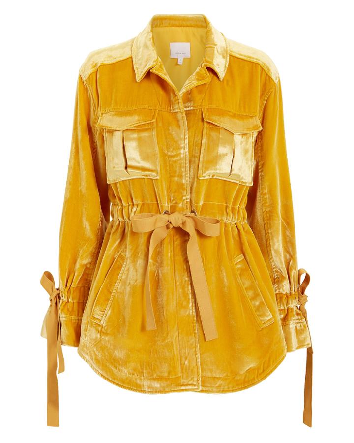 Cinq A Sept Cinq  Sept Mathieu Cargo Jacket Yellow S