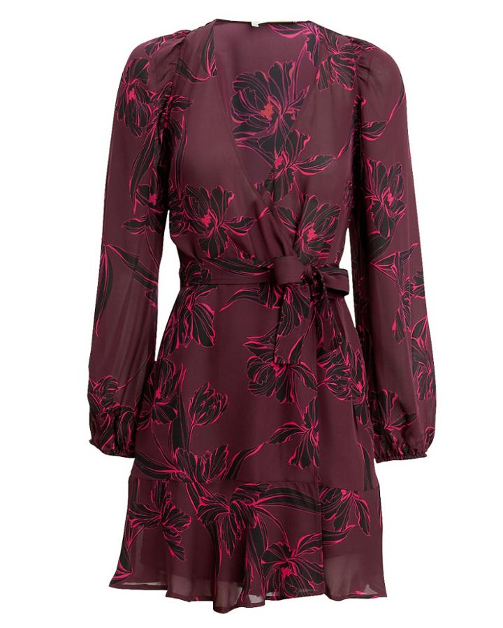 Alc A.l.c. Embry Dress Red-drk Zero