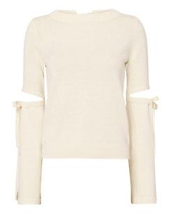 Exclusive For Intermix Brit Slit Sleeve Sweater