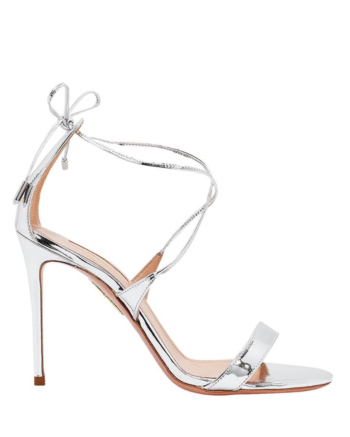 Aquazurra Aquazzura Linda Silver Sandals Silver 37