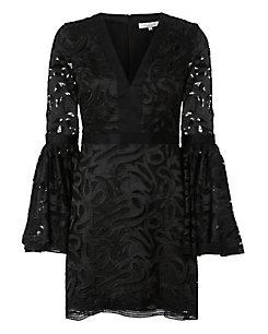 Alexis Behati Flare Sleeve Dress