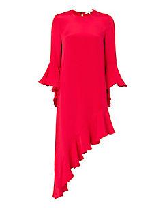 Alexis Hazel Ruffle Hem Dress