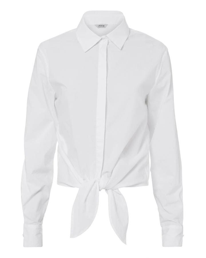 St. Roche Tie Front Blouse White S