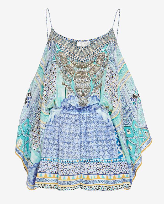Camilla Drop Shoulder Romper