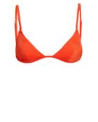 Solid & Striped Lulu Burnt Orange Bikini Top Burnt Orange S