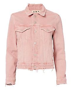 Amo Pop Pink Denim Jacket