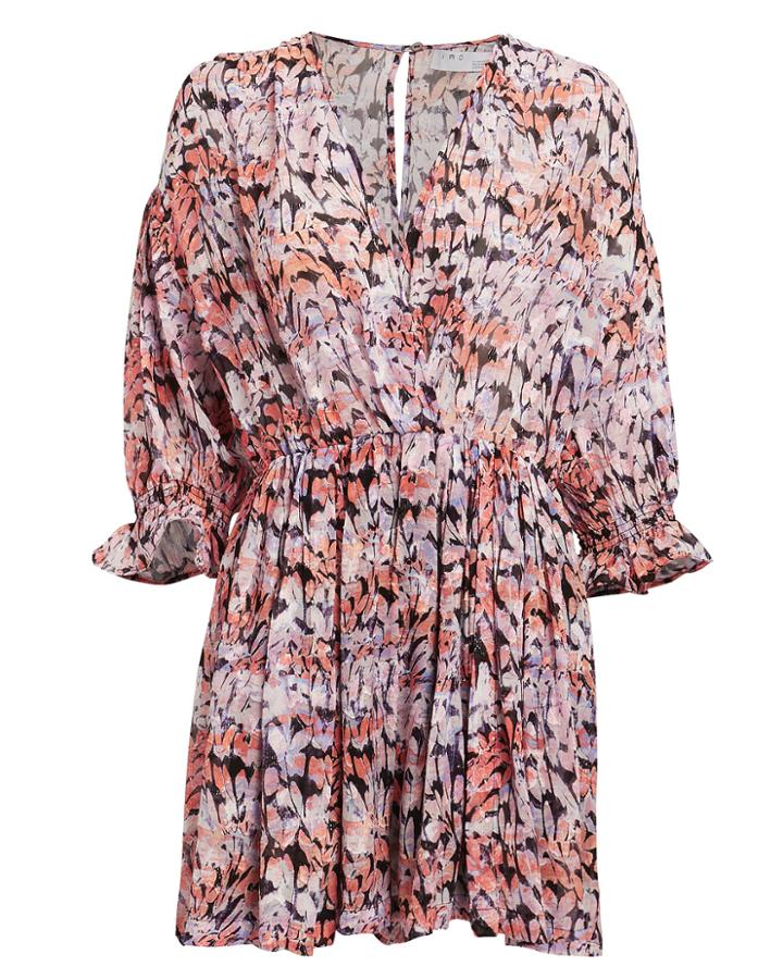 Iro Mercy Romper Red/abstract Print 34