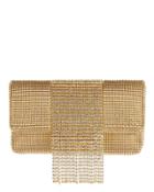 Whiting & Davis &quot;whiting &amp; Davis Mesh Crystal Fringe Clutch&quot;