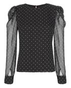 Exclusive For Intermix Alessandra Polka Dot Blouse