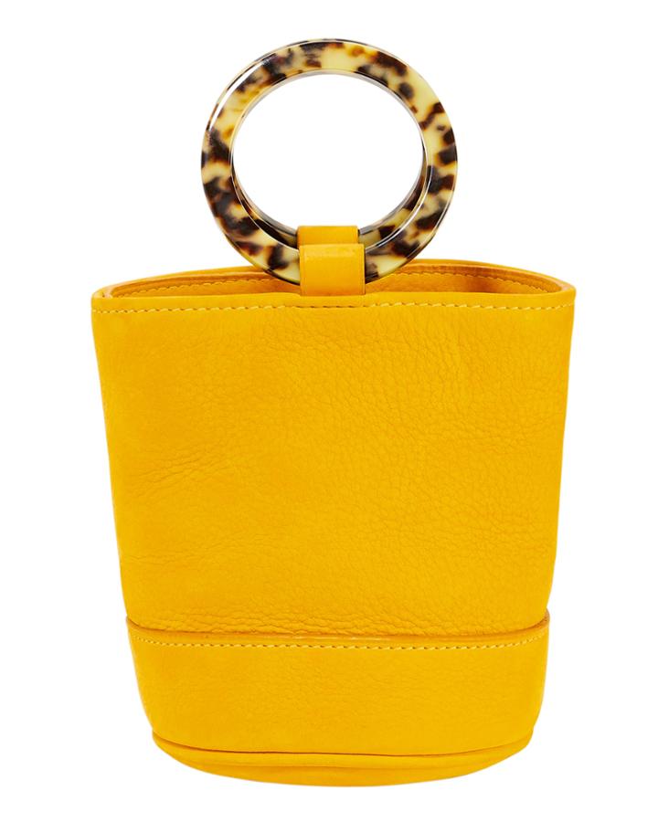 Simon Miller Bonsai Yellow Mini Bucket Bag Yellow 1size