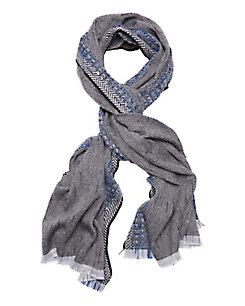 Rag & Bone Chevron Border Scarf