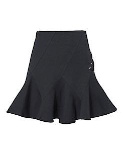 Derek Lam 10 Crosby Flared Lace-up Mini Skirt