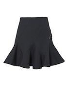 Derek Lam 10 Crosby Flared Lace-up Mini Skirt
