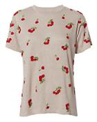 Banneryday Embroidered Cherry Tee