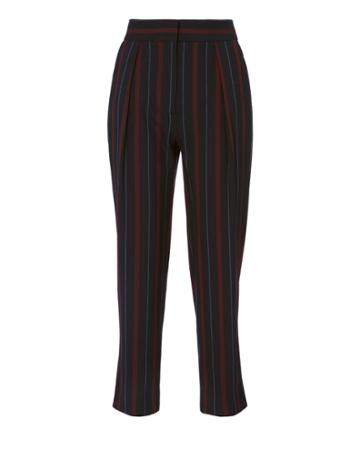 See By Chloã© Striped Crop Trousers