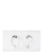 Perrin La Croisiere Metal Hand Strap Leather Clutch