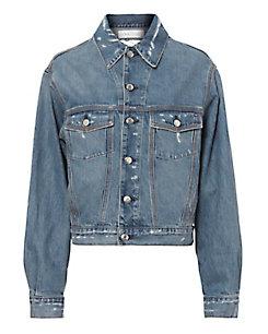 Iro Bill Distressed Denim Jacket