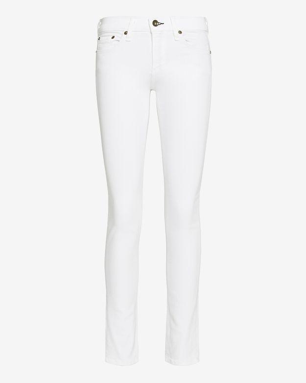 Rag & Bone/jean Tomboy Skinny: Bright White