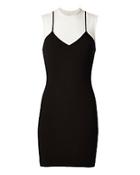 A.l.c. Aviana Double Layer Knit Dress