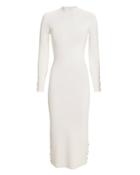 Jonathan Simkhai Turtleneck Knit Dress Ivory M