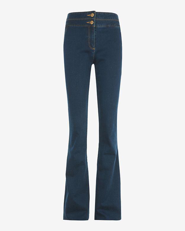 Veronica Beard High Waist Flare Jean