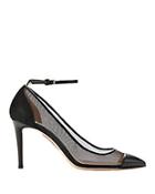 Jimmy Choo Tower Ankle Strap Pumps