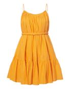 Rhode Resort Nala Yellow Mini Dress Yellow S