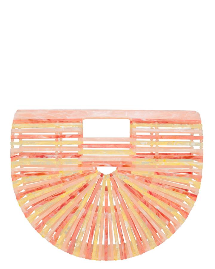 Cult Gaia Ark Mini Pink Stripe Bag Pink 1size