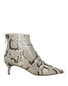 Alexandre Birman Kittie Booties Beige 36