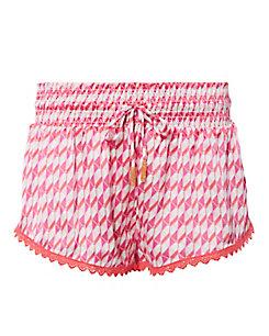 Paloma Blue Paloma Pink Mosaic Print Shorts