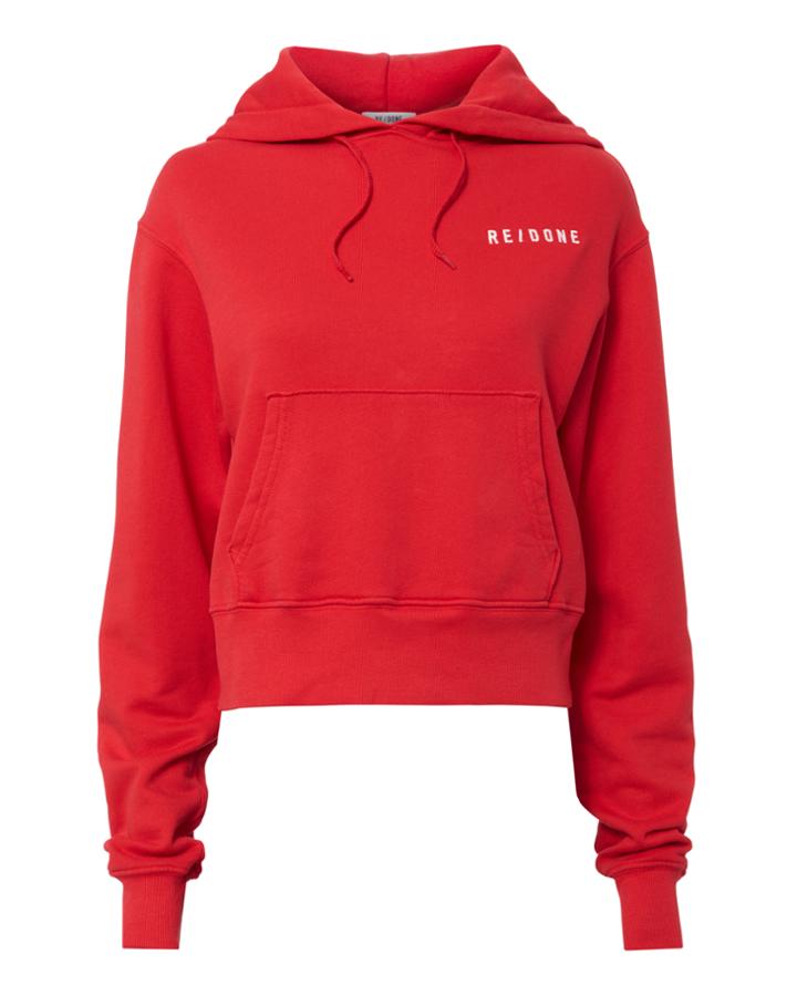 Re/done Classic Cropped Hoodie