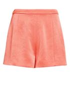 Alexis Chance Pink Silk Shorts Pink L