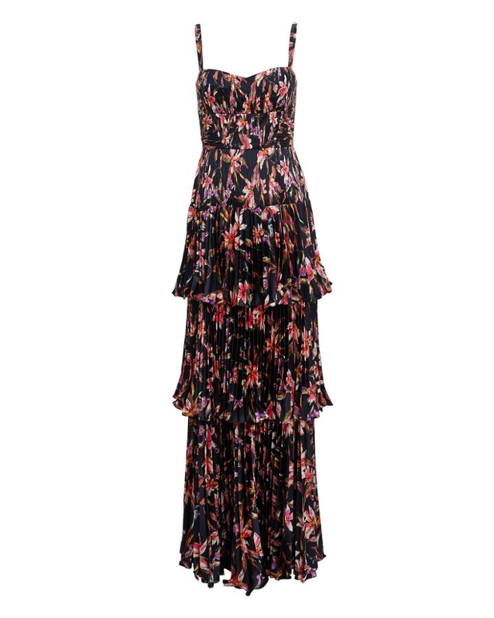 Amur Londyn Dress Navy/floral 4