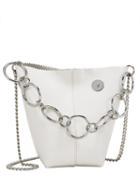 Kara Pico Pail Leather Bag White 1size