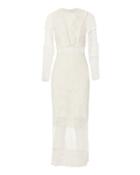 Alexis Elize White Lace Midi Dress White P