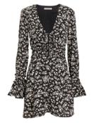 The East Order Elsa Dress Black/white P