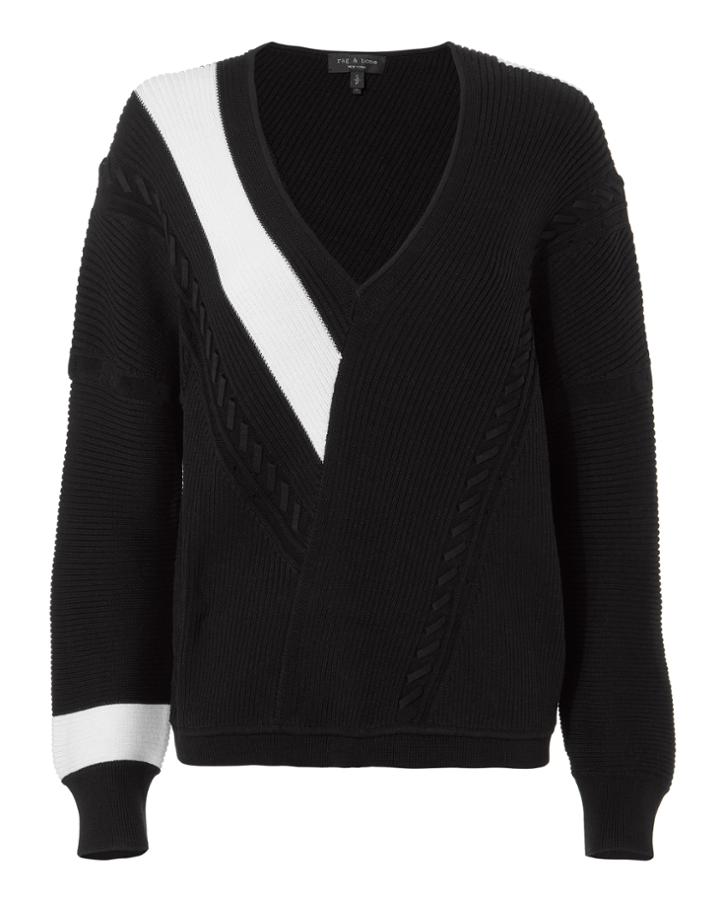 Rag And Bone Rag & Bone Cricket Sweater Black P