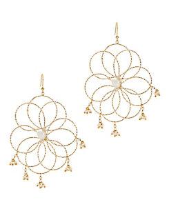Rosantica Cosmo Wire Pearl Earrings