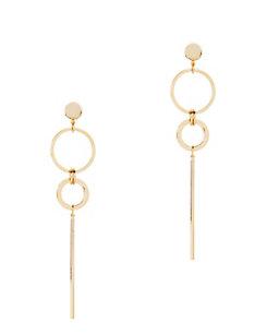 Laruicci Circle Stick Linear Earring