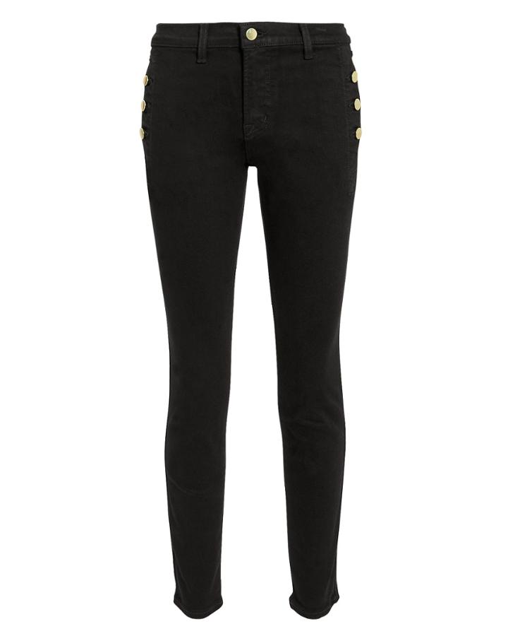 J Brand Zion Skinny Black Jeans Black 23