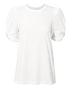 Alc A.l.c. Kati Puff Sleeve Tee White M