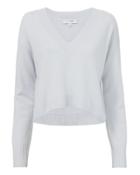 Exclusive For Intermix Intermix Elroy Cropped Sweater Blue-lt L