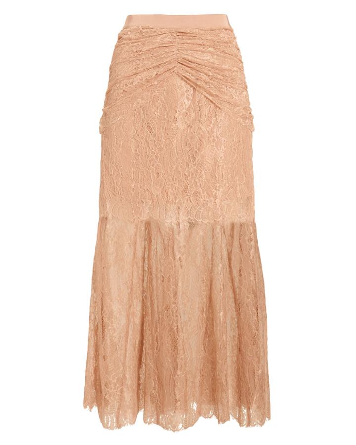 Alice Mccall Because You Need Me Midi Skirt Blush 4