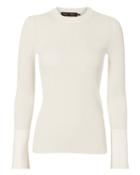 Proenza Schouler Bell Sleeve Knit Top White P