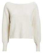 Exclusive For Intermix Intermix Luna Off Shoulder Sweater Ivory M