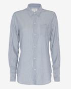 Nili Lotan Striped Buttondown Shirt