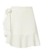 &quot;cinq  Sept Side Tie Ruffle Skort&quot;