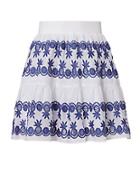 Miguelina Marian Pineapple Tiered Mini Skirt