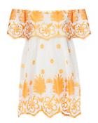 Miguelina Angelique Lace Off-the-shoulder Dress